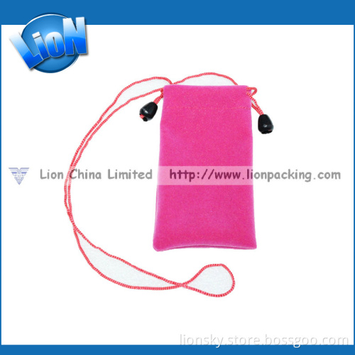 Lovely Cell Phone Velvet Pouch (R-014)